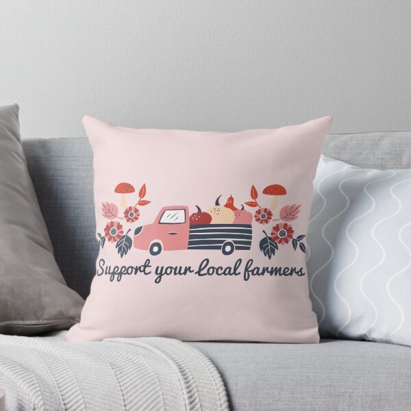 Item preview, Support Your Local Farmers Pumpkin Truck  designed and sold by bolimj.