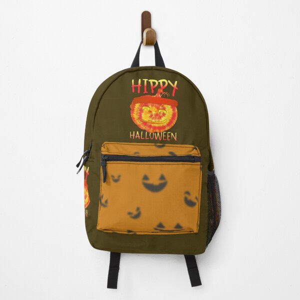 Item preview, Hippy Halloween Chill Jack-o-Lantern Peace Pumpkin designed and sold by CRHPOD20.