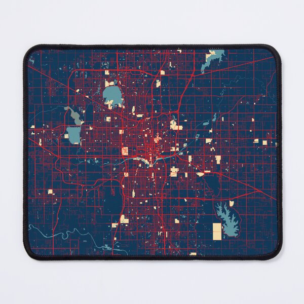 Item preview, Oklahoma City Map of the USA - Hope designed and sold by deMAP.