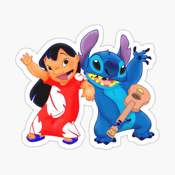 Natural Adventures Search Lost Experiments Lilo And Stitch Lilo Pelekai  Guitar Gift For Birthday Sticker by Zery Bart - Pixels