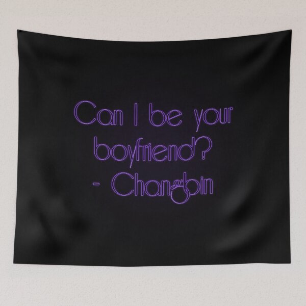 Item preview, can i be your boyfriend - changbin straykids designed and sold by LeighsDesign.