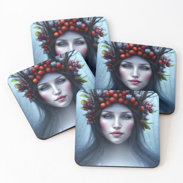Item preview, Thyra Wyldwood, a Norse Winter Witch Queen designed and sold by Itaya Art.