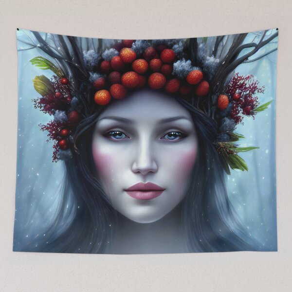 Item preview, Thyra Wyldwood, a Norse Winter Witch Queen designed and sold by Itaya Art.