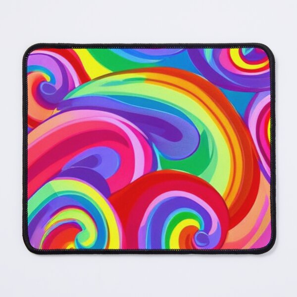 Item preview, Rainbow Swirls 10 designed and sold by Ashley Gagnon.