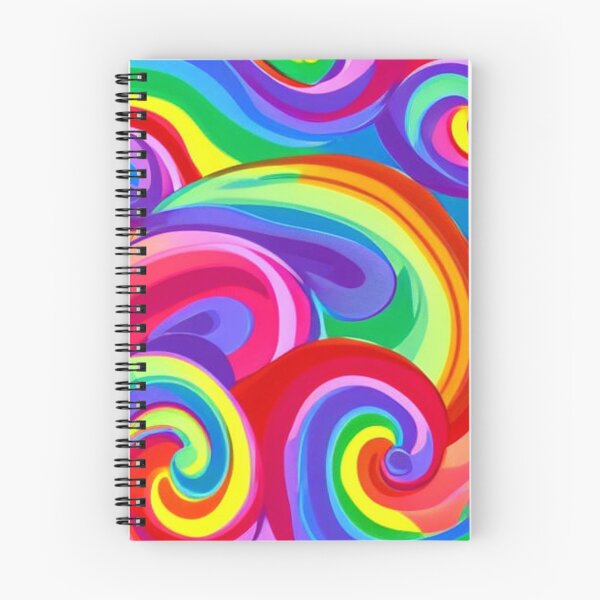 Item preview, Rainbow Swirls 10 designed and sold by Ashley Gagnon.