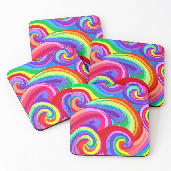 Item preview, Rainbow Swirls 10 designed and sold by Ashley Gagnon.