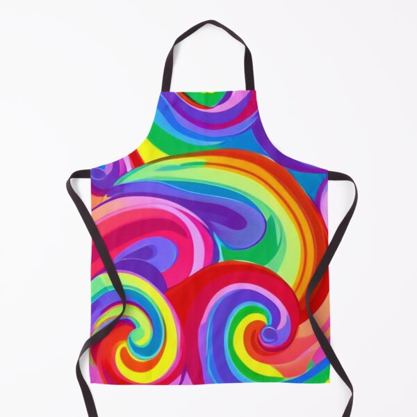 Item preview, Rainbow Swirls 10 designed and sold by Ashley Gagnon.
