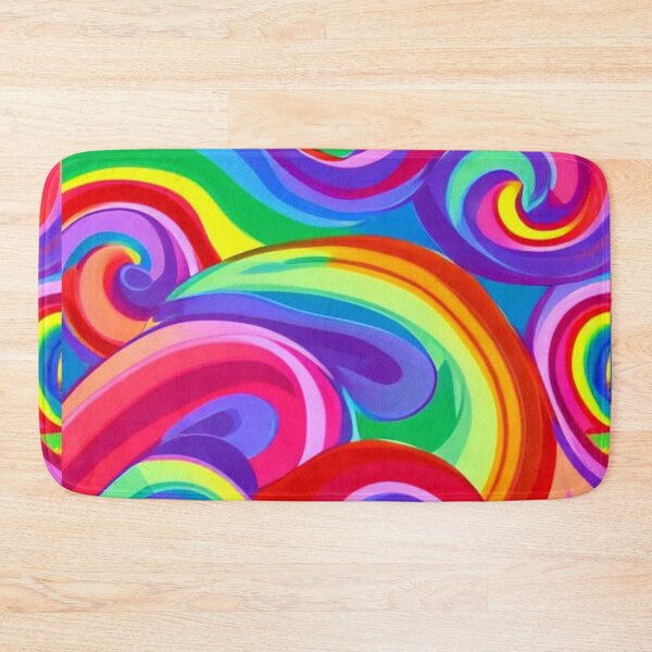 Item preview, Rainbow Swirls 10 designed and sold by Ashley Gagnon.