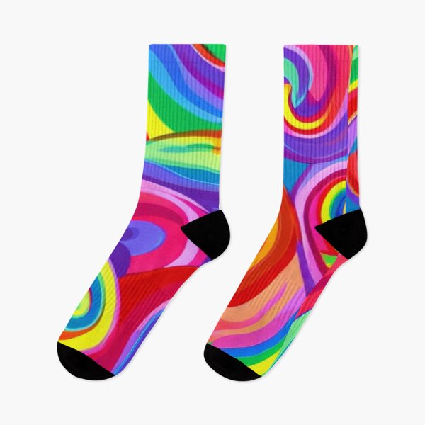 Item preview, Rainbow Swirls 10 designed and sold by Ashley Gagnon.
