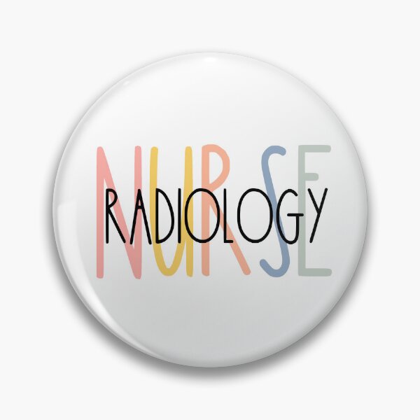 Item preview, Rainbow Lettering Radiology Nurse designed and sold by redbubbleart18.