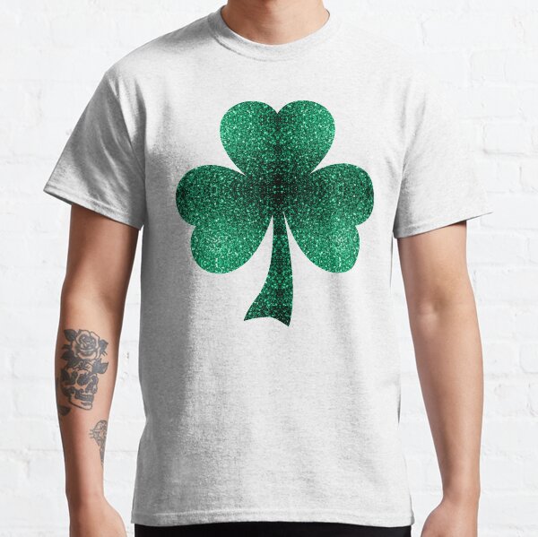 Beautiful Emerald Green glitter sparkles Classic T-Shirt