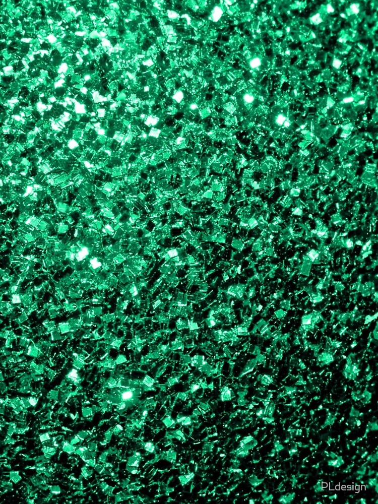 "Emerald Green faux glitter sparkles" iPhone Case for Sale by PLdesign