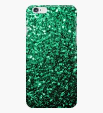Beautiful Emerald Green glitter sparkles iPhone 6s Case