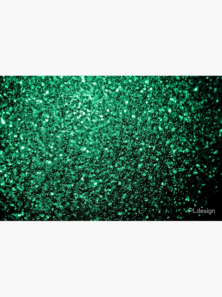 Emerald Green faux glitter sparkles Leggings by PLdesign