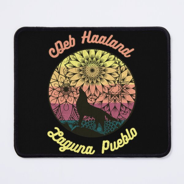Item preview, Deb Haaland Laguna Pueblo Wolf Mandala designed and sold by PhrasesToGo.