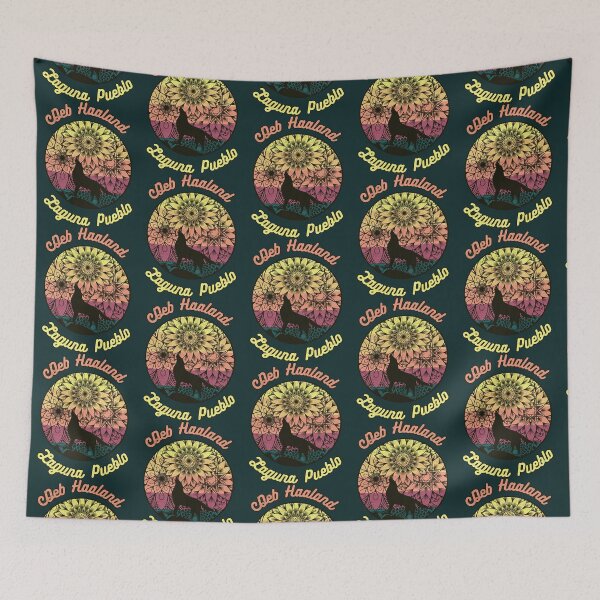 Item preview, Deb Haaland Laguna Pueblo Wolf Mandala designed and sold by PhrasesToGo.