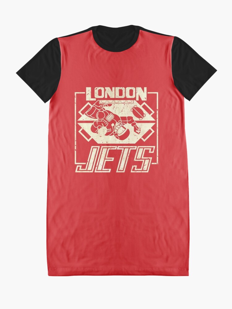 Red Dwarf David Lister London Jets Zero Gravity Football Team T-shirt