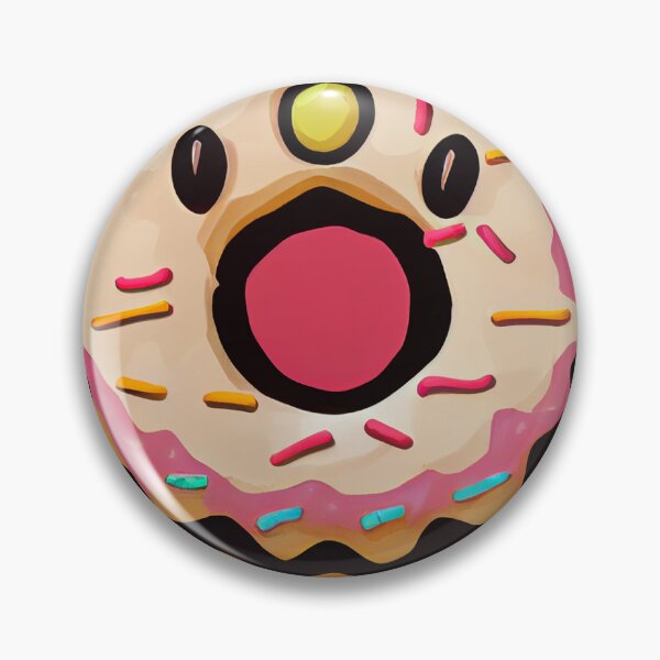 Item preview, dozydonut surprised donut #3 designed and sold by dozydonut.