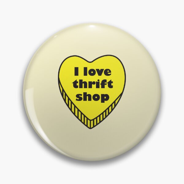 Item preview, I Love Thrift Shop Heart designed and sold by bolimj.