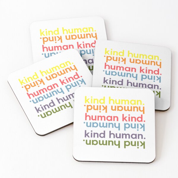 Item preview, Kind Human Rainbow Colored Inclusive Design designed and sold by ShakitaMa.