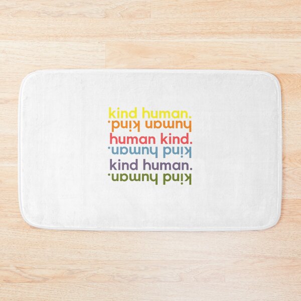 Item preview, Kind Human Rainbow Colored Inclusive Design designed and sold by ShakitaMa.