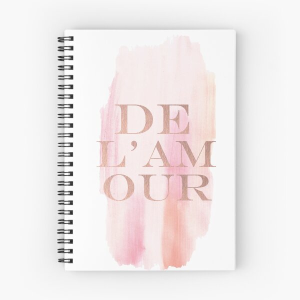 Item preview, De L'amour French Blush Quote designed and sold by Chiccountry.