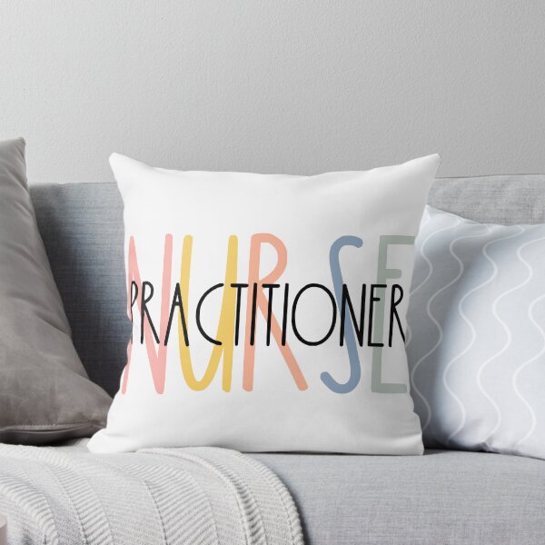 Item preview, Rainbow Lettering Nurse Practitioner designed and sold by redbubbleart18.