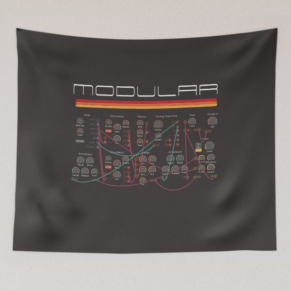 Item preview, Vintage Modular Synthesizer Analog Audio Engineer Synth Nerd designed and sold by MrEddie10.