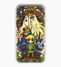 Vinilo o funda para iPhone Zelda y enlace