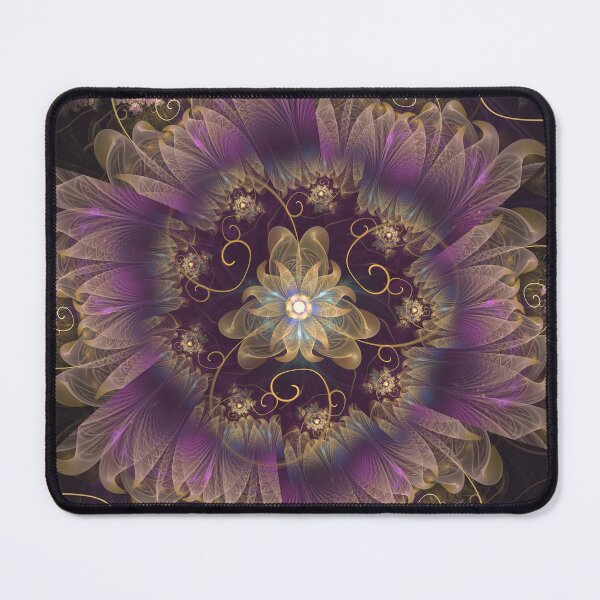 Item preview, Bohemian Ruffled Feathers and Lavender Gypsy Flowers designed and sold by San Jaya Prime.