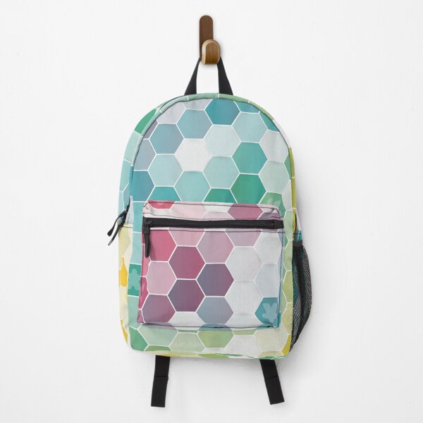 Item preview, Colorful Meeple and Hexagon Pattern for Board Game Lovers designed and sold by BeamGeeks.
