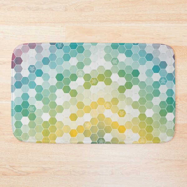 Item preview, Colorful Meeple and Hexagon Pattern for Board Game Lovers designed and sold by BeamGeeks.