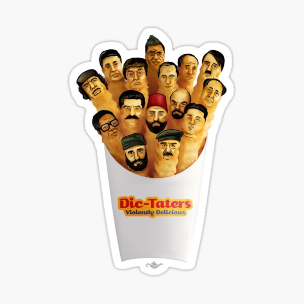 Dic-Taters heftig köstlich Sticker