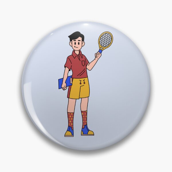 Artikelvorschau, Tennis-Pose entworfen und verkauft von Pea Fitness.