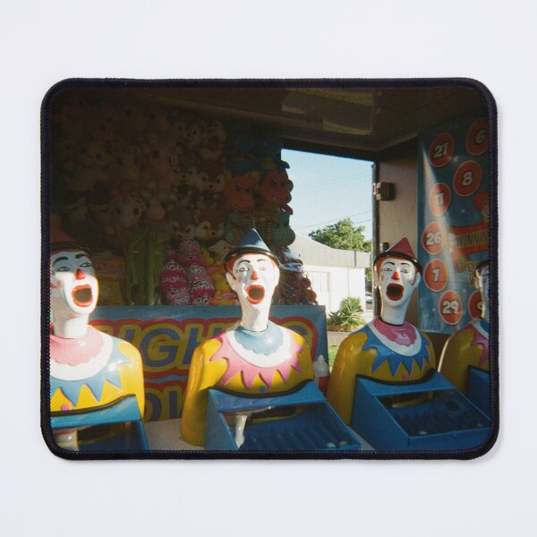 Item preview, carnival clowns 35mm film photography designed and sold by Dominique Tassell.