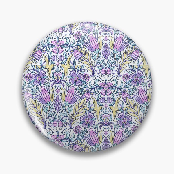 Item preview, Floral tiles designed and sold by goldennrosess.