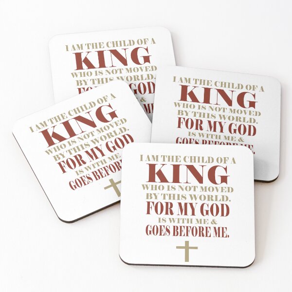 Item preview, I Am A Child of the King My God Is With Me & Goes Before Me designed and sold by teenugs.