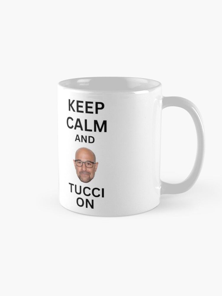 11oz or 20 oz - Stanley Tucci - Coffee Cup - Ceramic Mug