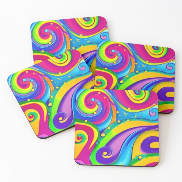 Item preview, Rainbow Swirls 11 designed and sold by Ashley Gagnon.