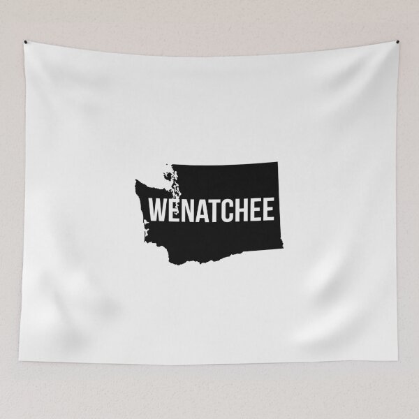 Item preview, Wenatchee, Washington Silhouette designed and sold by CartoCreative.