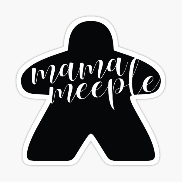 Item preview, Mama Meeple - Board Game Mom designed and sold by BeamGeeks.