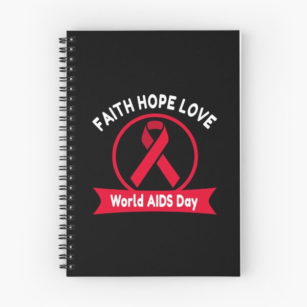 Item preview, Faith Hope Love World AIDS Day designed and sold by Color-Sparkle.