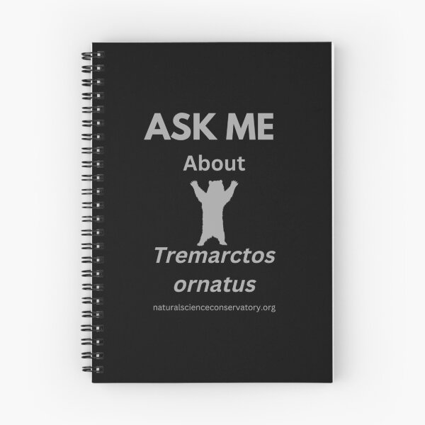 Item preview, Ask Me About Tremarctos ornatus (Spectacled Bear) designed and sold by Discovered.