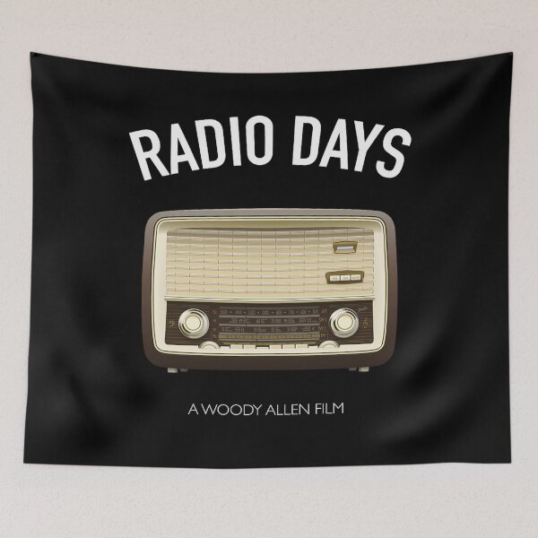 Item preview, radio days alternative movie poster movie poster boy transparent designed and sold by daaphaungj.