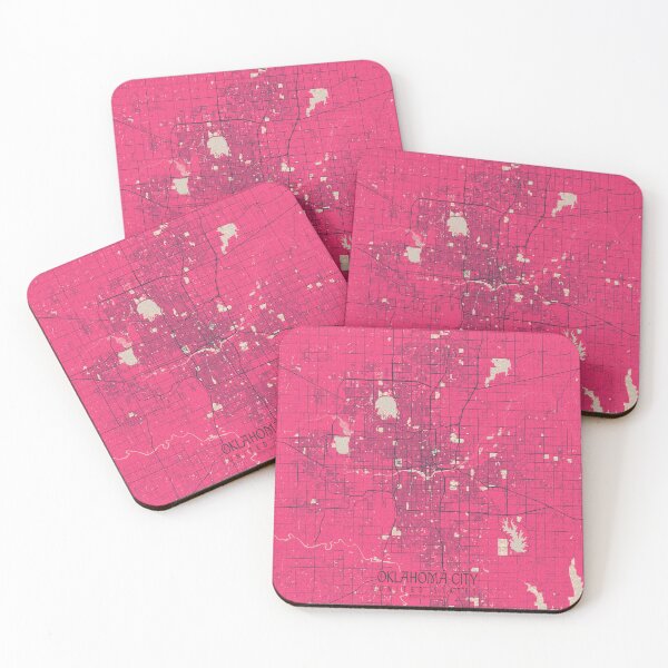 Item preview, Oklahoma City Map of the USA - Blossom designed and sold by deMAP.