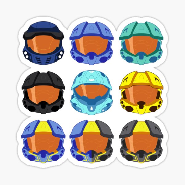 Blue Team Helms Sticker