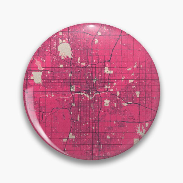 Item preview, Oklahoma City Map of the USA - Blossom designed and sold by deMAP.