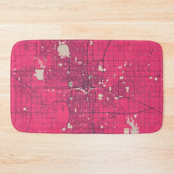 Item preview, Oklahoma City Map of the USA - Blossom designed and sold by deMAP.