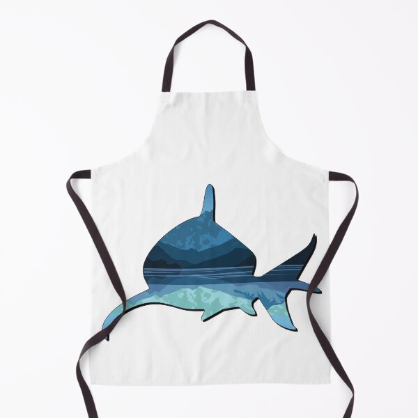 Item preview, Mountain Reflected Frontal Shark designed and sold by damonasplace.