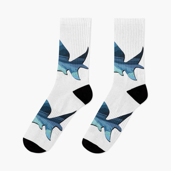Item preview, Mountain Reflected Frontal Shark designed and sold by damonasplace.